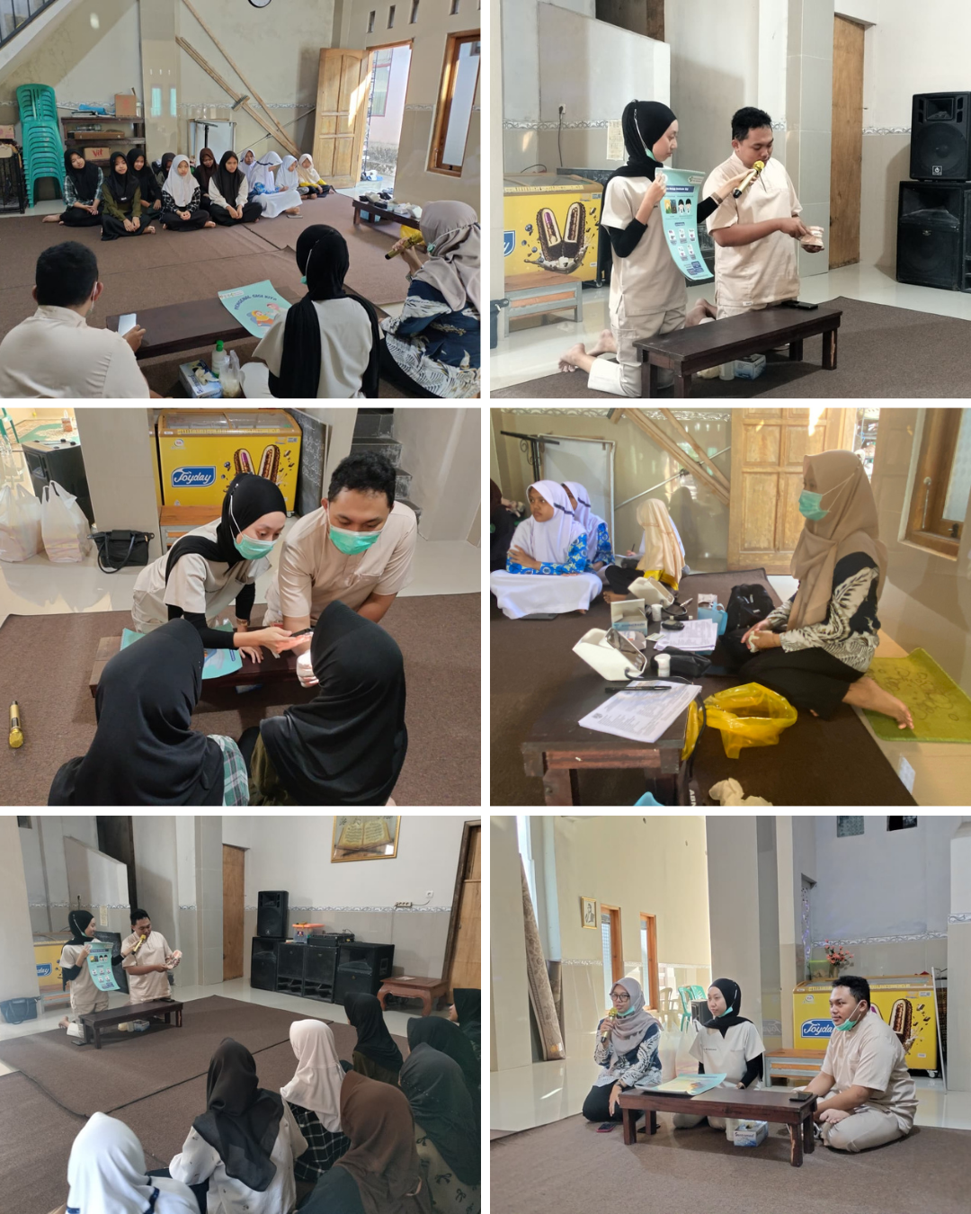 Puskesmas Jurangombo Laksanakan Penyuluhan dan Pemeriksaan Kesehatan di Pondok Pesantren